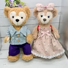 【セール】ダッフィー　シェリーメイ　ペアコスチューム　ハンドメイド　 5-6