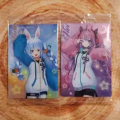 ホロライブ　ウエハースvol5　兎田ぺこら　綺々羅々ヴィヴィ　ぺこヴィヴイ　2点