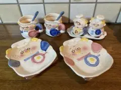 昭和レトロ　食器セット　皿他