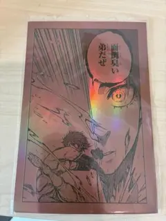 ブルーロック プリンセスカフェ メタリックポストカード 糸師冴　1枚