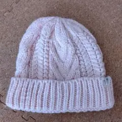 The North Face ピンクニット帽