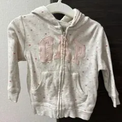 GAP baby パーカー 12-18ヶ月 80cmハート模様