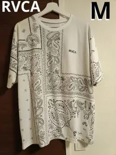 RVCA ペイズリー柄 Tシャツ Mサイズのサムネイル