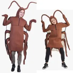 コスプレ ハロウィン ゴキブリ 大人2子供1セット売り