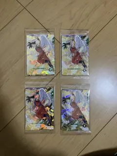 SDVP-020,021,022 孫悟空 ベジータ バーダック 3枚セット×4