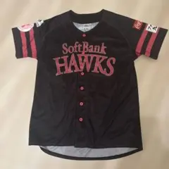 SoftBank Hawks ピンクフルデー復刻ユニフォーム　L