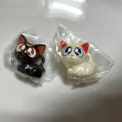 未使用未開封　セーラームーン　ルナとアルテミス　マスコット　当時