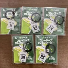 【九州限定】ソフトバンクホークス 選手名キーホルダーセット