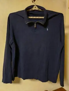 Polo Ralph Lauren ネイビー ジップアップシャツ XXL