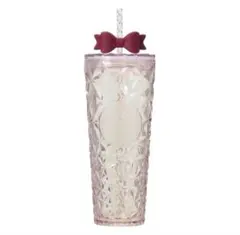 新品未使用 ホリデー2025コールドカップタンブラーリボン710ml