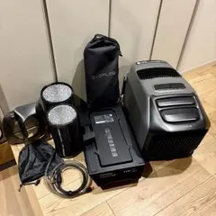 【極美品】ecoflow wave3 本体　専用バッテリー　窓シート　フルセットのサムネイル