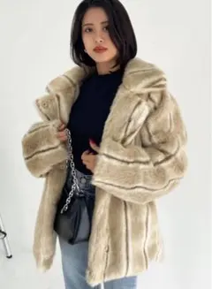 EMODA ミディフェイクファーコート