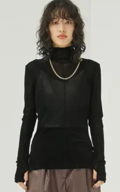 ベロアチュールトップスのサムネイル
