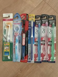 新品未使用　オーラツー　デンタルプロ　クリニカ　歯ブラシ　舌磨き　歯間ケア　7本のサムネイル