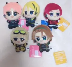 エリオス ちびぐるみ5点セット　ディノ　ジュニア　マリオン　ウィル　ガスト