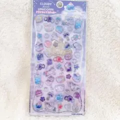 プチドロップステッカー ユニコーン カミオジャパン CLOUDY UNICORN