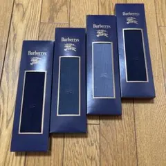【新品】Burberry メンズ靴下　4足組