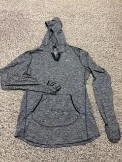 Nike DRI-FIT フード付きトップス Lサイズ グレー