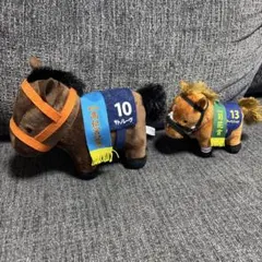 競走馬 ぬいぐるみ 4体セット - メルカリ
