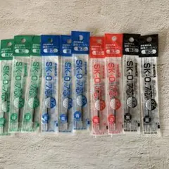 ゼブラ 油性ボールペン 替え芯 4色 10本セット クリップオン用レフィル