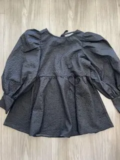 prose verseプロズヴェール　フラワージャガードペプラムブラウス