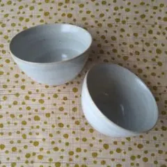 新品未使用 ツキゾエハル 茶碗 2個セット 夫婦茶碗 陶器 器 - メルカリ
