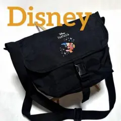 Disney FANTASIA 刺繍 ロゴ エンブレム ショルダーバッグ