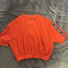ZUMBA メッシュオレンジTシャツ