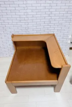 【希少】オールドカリモク コーナーテーブル ヴィンテージ アンティーク家具