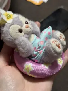 ディズニー ステラルー　ぬいぐるみバッジ