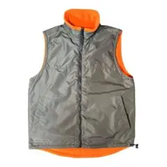 OLD UNIQLOリバーシブル ナイロンベスト Y2K ドローコード付き