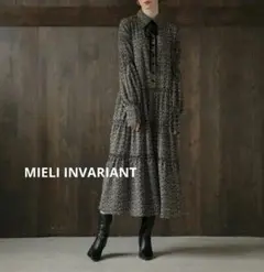 MIELI INVARIANT Floral Tiered ShirtDress