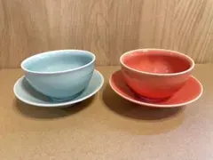 IDEE 茶器　カップソーサー　2セットのサムネイル