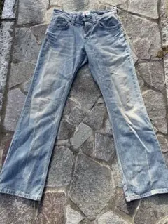 EDWIN XU ストレートデニム ライトブルー