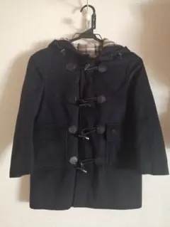 Burberry紺ダッフルコート