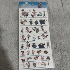 ズートピア2 4size ステッカーシール