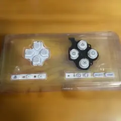 PSP3000 十字ボタン　○△□Xボタン　互換性　ラバー　白