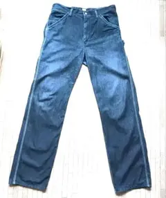 90s EDWIN エドウィン 101 日本製 ペインターデニムパンツ W33のサムネイル