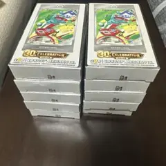 中国限定】【6箱セット】ポケモンカードゲーム 30周年記念 ボックス