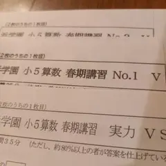 2026年最新】浜学園 春期講習 小5の人気アイテム - メルカリ