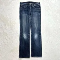 エドウィン デニムパンツ 大きめ カジュアル 刺繍 ロゴ ストリート系 シンプル