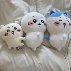 ちいかわとハチワレぬいぐるみセット