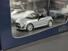 ダイハツ コペン ローブ シルバー　ミニカー 1/43 ホビージャパンのサムネイル