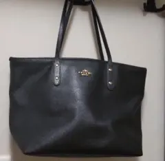 ✨入札に変更！美品！COACH ブラック トートバッグ