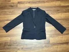 NATURAL BEAUTY BASIC ネイビー ビジネスジャケット