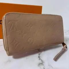 ルイヴィトン 長財布　モノグラム　アンプラント ラウンドファスナー レザー