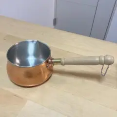銅製　片手鍋　鎚目入り　21cmCOPPER100　 WARE S-1047H新光堂 鎚目入れしゃぶ鍋 22cm | IZUMIYA