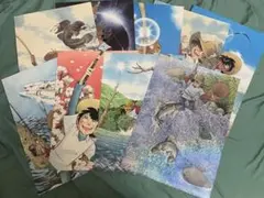 絶版2003年ONE PIECE クリアプレート 9枚セット フルコンプリート