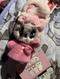 Esther Bunny ホリデーマフラーマスコット ぬいぐるみ