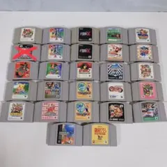 NINTENDO64 ソフト24↑本 まとめ売り スマブラ マリオカート ポケ
